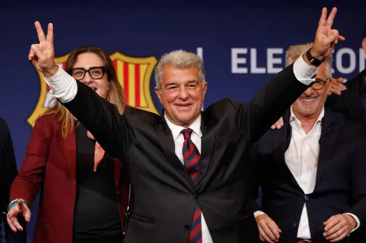 Joan Laporta sale reelegido como presidente del Fútbol Club Barcelona