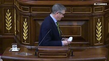 Patxi López en el Congreso de los Diputados